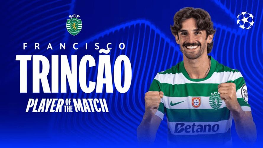 进攻核心，特林康当选毕包vs葡萄牙体育全场最佳球员插图